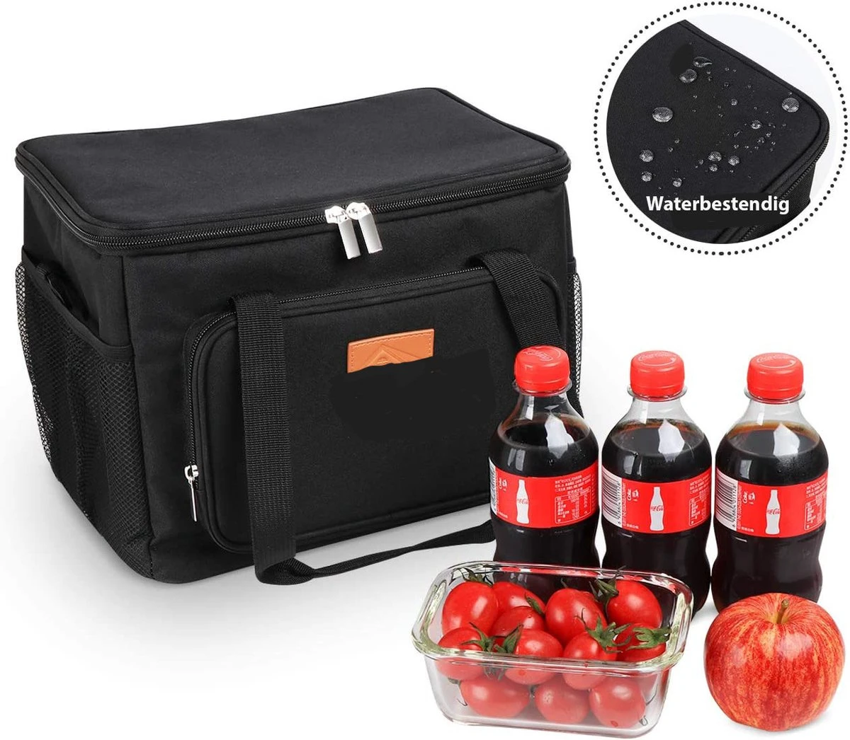 Lunchtas - Koeltas voor Dames en Heren - Cool bag - 4 Laags Geïsoleerde Koeltas - Kleine Cooler - Lunch Box - Lunchtas 15 Liter- Zwart Lunchtas - Koeltas Voor Dames En Heren - Cool Bag - 4 Laags Geïsoleerde Koeltas - Kleine Cooler - Lunch Box - Lunchtas 15 Liter- Zwart -Bo-Camp Verkoop 1200x1046 4