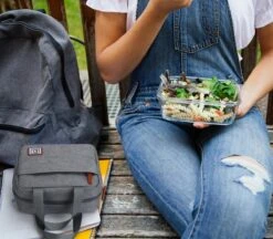 Brisby 4 Laags Geïsoleerde Koeltas - Lunchtas 4 Liter - Lichtgrijs -Bo-Camp Verkoop 1200x1051 25