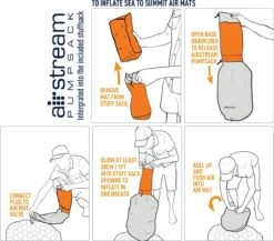 Sea To Summit UltraLight Insulated Regular Opblaasbare Slaapmat - 5cm - 480g - Oranje 3 Sea To Summit UltraLight Insulated Regular Opblaasbare Slaapmat - 5cm - 480g - Oranje -Bo-Camp Verkoop 1200x1053 3