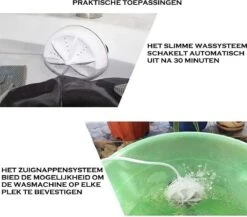 Merkloos Mini Wasmachine - 1 Stand - 1kg Wascapaciteit - Vernieuwde Chipset -Bo-Camp Verkoop 1200x1056 6