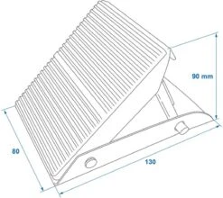 Merkloos Wielkeg - Inklapbaar - Met Reflectoren - 1000 Kg -Bo-Camp Verkoop 1200x1067 3