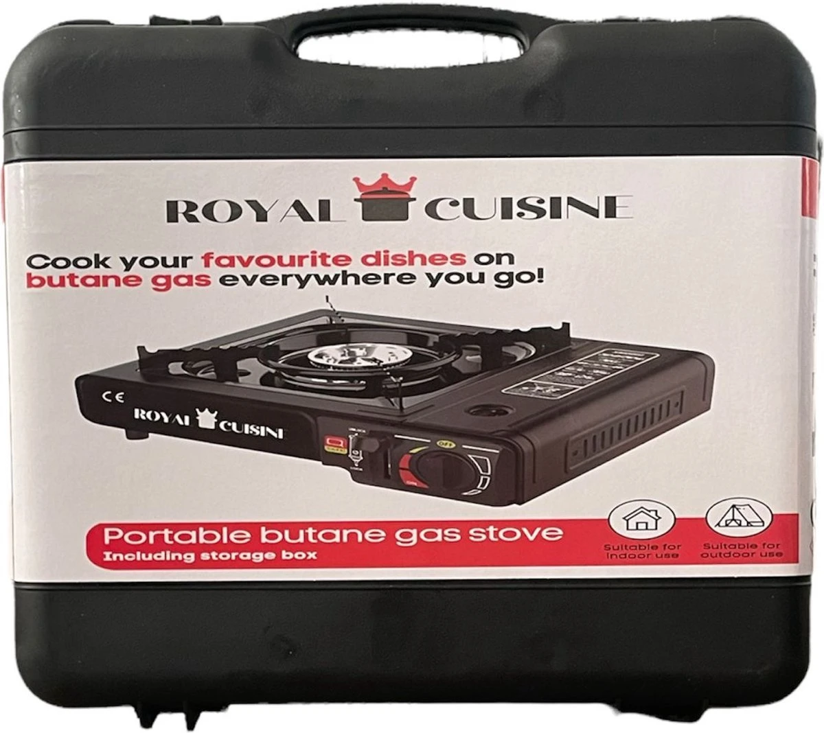 Campgas draagbaar gasfornuis - 1-Pits - 2200W Campgas Draagbaar Gasfornuis - 1-Pits - 2200W -Bo-Camp Verkoop 1200x1068 3