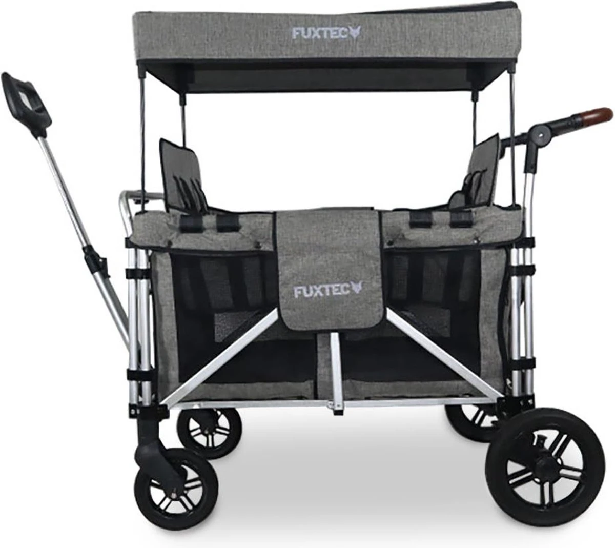 FUXTEC Bolderkar FX-CTXL900 - premium grijs - nu voor maximaal 4 kinderen FUXTEC Bolderkar FX-CTXL900 - Premium Grijs - Nu Voor Maximaal 4 Kinderen -Bo-Camp Verkoop