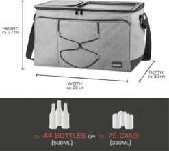 Bomoe Opvouwbare Koeltas IceBreezer KT53 - Koelbox Voor Onderweg - 53x37x32 Cm - 52 Liter - Picknicktas Perfect Voor Barbecues Of Festivals 2 Bomoe Opvouwbare Koeltas IceBreezer KT53 - Koelbox Voor Onderweg - 53x37x32 Cm - 52 Liter - Picknicktas Perfect Voor Barbecues Of Festivals -Bo-Camp Verkoop 1200x1073 4