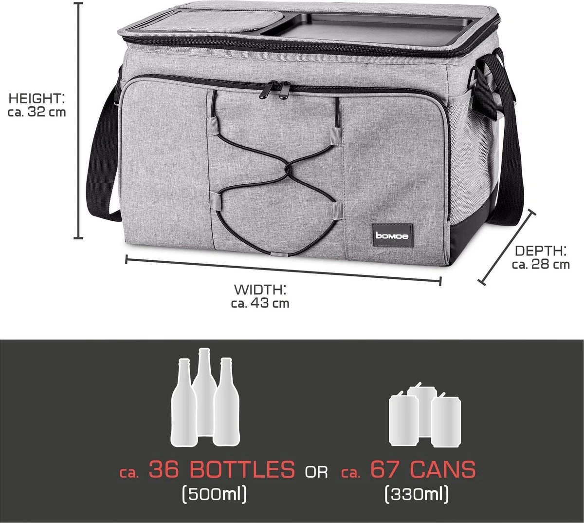 bomoe opvouwbare koeltas IceBreezer KT43 - koelbox voor onderweg - 43x32x28 cm - 45 liter - picknicktas perfect voor barbecues of festivals Bomoe Opvouwbare Koeltas IceBreezer KT43 - Koelbox Voor Onderweg - 43x32x28 Cm - 45 Liter - Picknicktas Perfect Voor Barbecues Of Festivals -Bo-Camp Verkoop 1200x1073 5