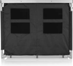 Campart Campingkeuken KI-0734 - Campingkast Groot - 4 Verstelbare Poten - Opvouwbaar En Lichtgewicht - Inclusief Opbergtas - Grijs 8 Campart Campingkeuken KI-0734 - Campingkast Groot - 4 Verstelbare Poten - Opvouwbaar En Lichtgewicht - Inclusief Opbergtas - Grijs -Bo-Camp Verkoop 1200x1077