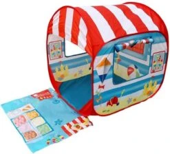 Pop-Up Strandtent: Beach Hut - Speeltent -Bo-Camp Verkoop 1200x1089 1
