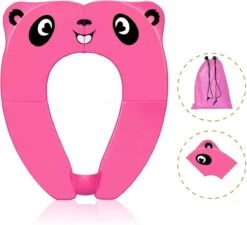 Roze Opvouwbare Toilet Zitje - WC Verkleiner - WC Bril Verkleiner- Urinoirs Kind - Toilet Training - Plas Trainer Zitje - Reis Accessoires - Camping Toilet Zitje - Toilet Verkleiner - Toilet Bril Verkleiner -Bo-Camp Verkoop 1200x1094 1