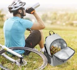 Bomoe Koeltas Rugzak IceBreezer KR45 Koelrugzak Grijs 45x19x33 Cm - 25 Liter -Bo-Camp Verkoop 1200x1094 12