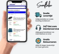 Sunflake Koelrugzak Groot - Lunchtas - Koeltas Backpack Voor Dames & Heren - Zwart -Bo-Camp Verkoop 1200x1098 5