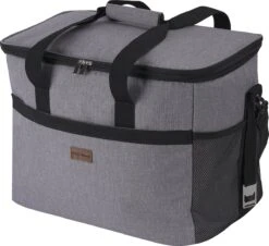 Packaway 4 Laags Geïsoleerde Koeltas - Lunchtas 40 Liter - Grijs -Bo-Camp Verkoop 1200x1099 4