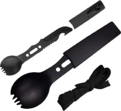 Lynnz® Spork 7 In 1 - Camping Bestek - Campingbestek - Campingservies - Reisbestek - Bestek To Go - Jachtmes - Rambomes -Bo-Camp Verkoop 1200x1104 6