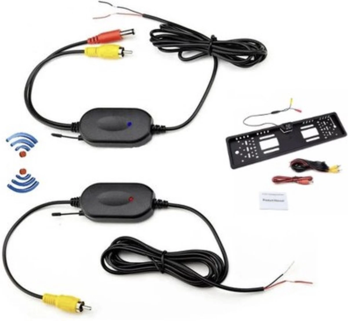 Draadloos Achteruitrijcamera 170 graden kijkhoek/Parkeerhulp/LED/Nachtzicht + Kentekenplaat houder + Draadloos module Draadloos Achteruitrijcamera 170 Graden Kijkhoek/Parkeerhulp/LED/Nachtzicht + Kentekenplaat Houder + Draadloos Module -Bo-Camp Verkoop 1200x1107 1