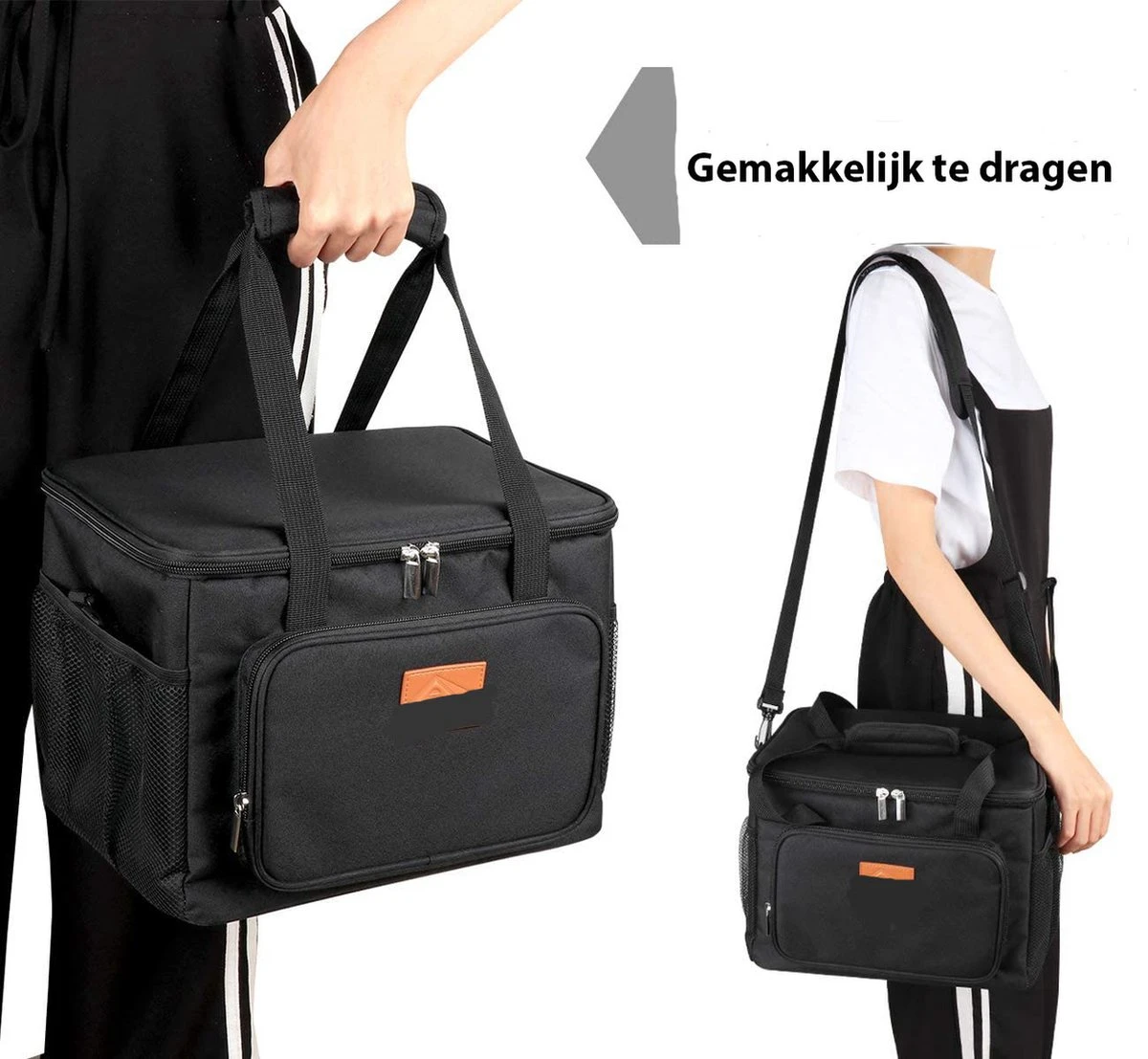 Lunchtas - Koeltas voor Dames en Heren - Cool bag - 4 Laags Geïsoleerde Koeltas - Kleine Cooler - Lunch Box - Lunchtas 15 Liter- Zwart Lunchtas - Koeltas Voor Dames En Heren - Cool Bag - 4 Laags Geïsoleerde Koeltas - Kleine Cooler - Lunch Box - Lunchtas 15 Liter- Zwart -Bo-Camp Verkoop 1200x1107 6