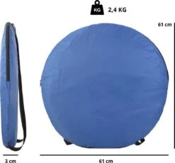 Dutch Mountains Pop-up Omkleedtent -190 X120cm Draagbare Douchetent - Prive-kamer - Multitent -Bo-Camp Verkoop 1200x1115 3