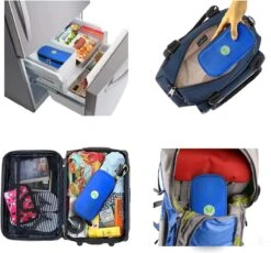 YOUSHARES Insuline Koeltas Diabetici Tas - Medicijnen Diabetici Geïsoleerde Draagbare Koeltas Voor Insuline Pen En Diabetes Koeltas Met 2 Koelaccu's (blauw) -Bo-Camp Verkoop 1200x1116 2