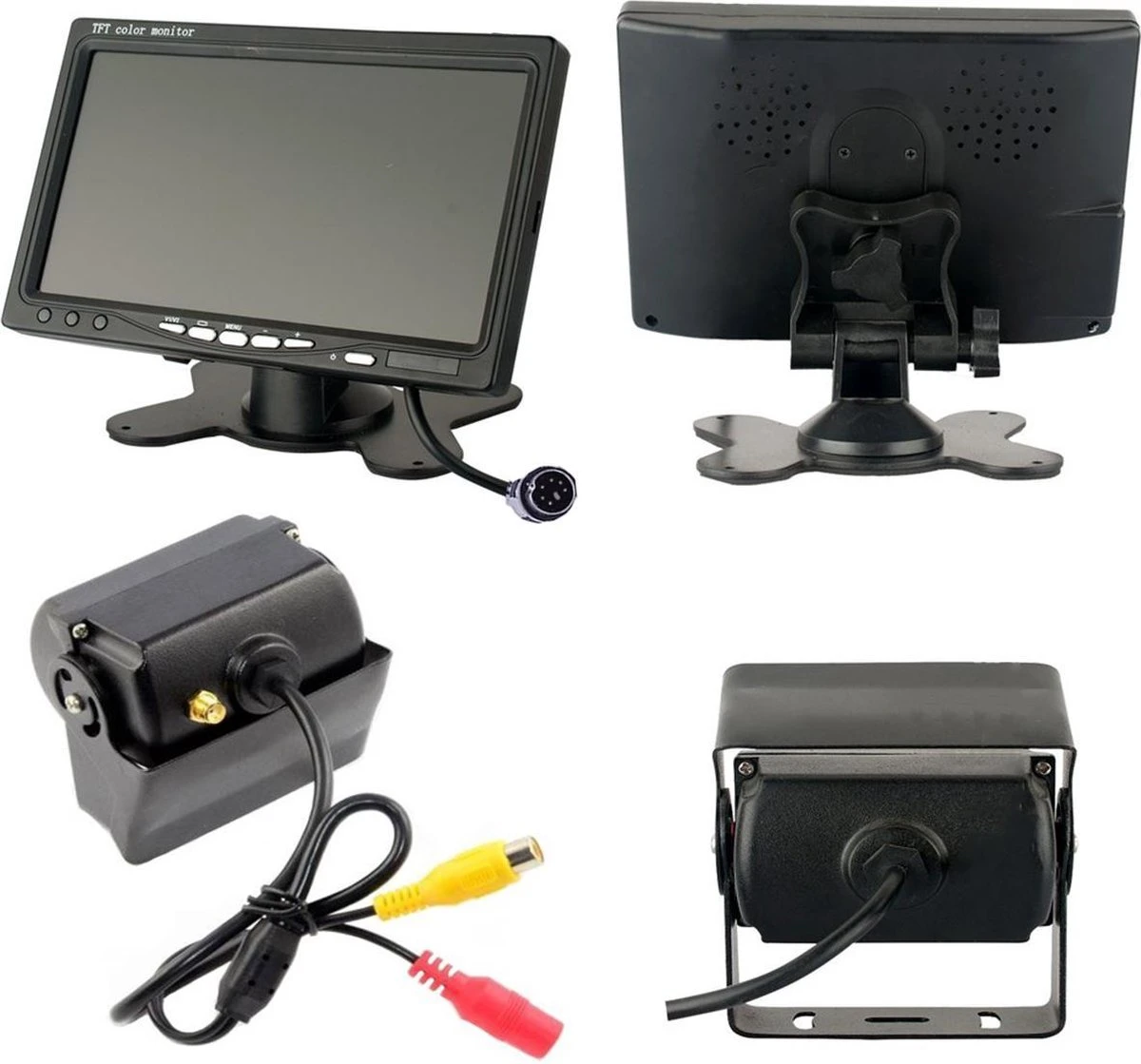 Strex Achteruitrijcamera Set Bedraad - 7" Scherm - 18LED Nachtzicht 15m - IP67 Waterdicht - Achteruitrij Camera Strex Achteruitrijcamera Set Bedraad - 7" Scherm - 18LED Nachtzicht 15m - IP67 Waterdicht - Achteruitrij Camera -Bo-Camp Verkoop 1200x1119 5