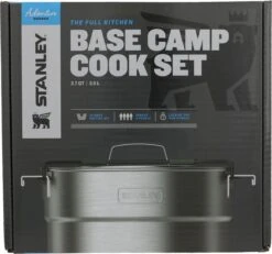 Stanley The Full Kitchen Base Camp Cook Set 3,5L - Campingkookset - Stainless Steel 6 Stanley The Full Kitchen Base Camp Cook Set 3,5L - Campingkookset - Stainless Steel -Bo-Camp Verkoop 1200x1123 4