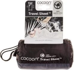 Cocoon TravelSheet - Lakenzak - Egyptisch Katoen - Khaki -Bo-Camp Verkoop 1200x1126