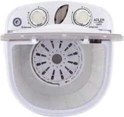 Adler AD8055 - Mini Wasmachine Met Centrifuge 2 Adler AD8055 - Mini Wasmachine Met Centrifuge -Bo-Camp Verkoop 1200x1133