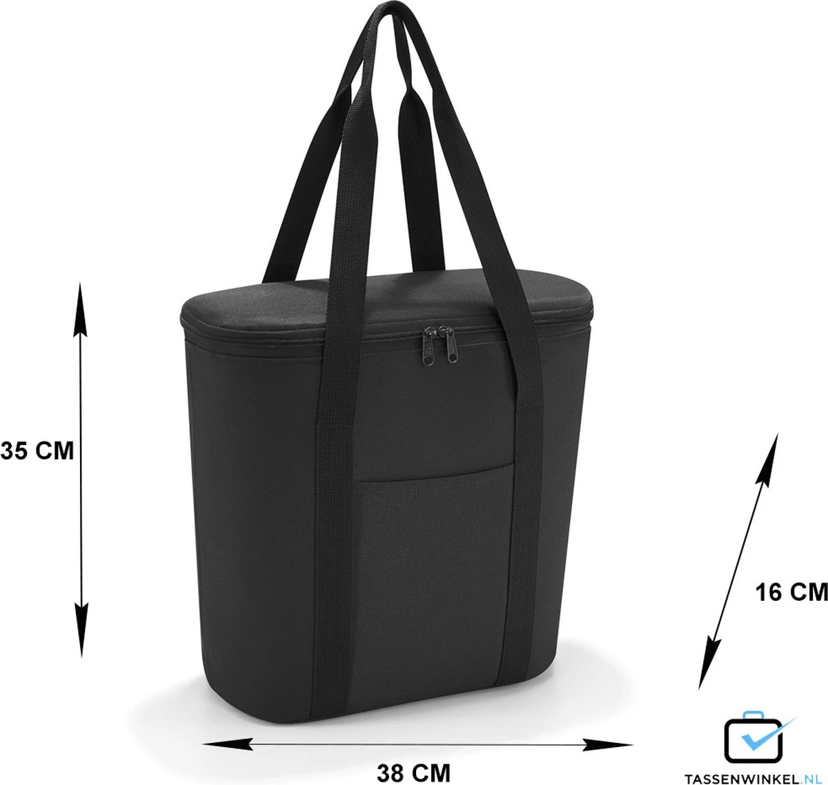 Reisenthel Thermoshopper Koeltas - 15L - Zwart Reisenthel Thermoshopper Koeltas - 15L - Zwart -Bo-Camp Verkoop 1200x1138 3