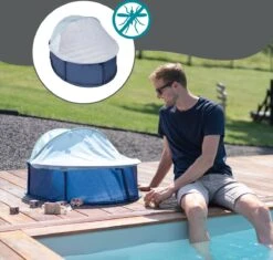 Babymoov Babyni Speelruimte & Extra Bedje Anti-UV FPS 50+ Marinière -Bo-Camp Verkoop 1200x1140 3