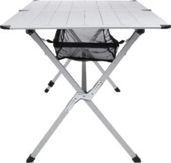 Campart Campingtafel XL TA-0806 - Opvouwbaar, Lichtgewicht En Met Verstelbare Poten - Kampeertafel Inklapbaar Inclusief Opbergtas - 140 X 80 X 70 Cm - Wit -Bo-Camp Verkoop 1200x1147