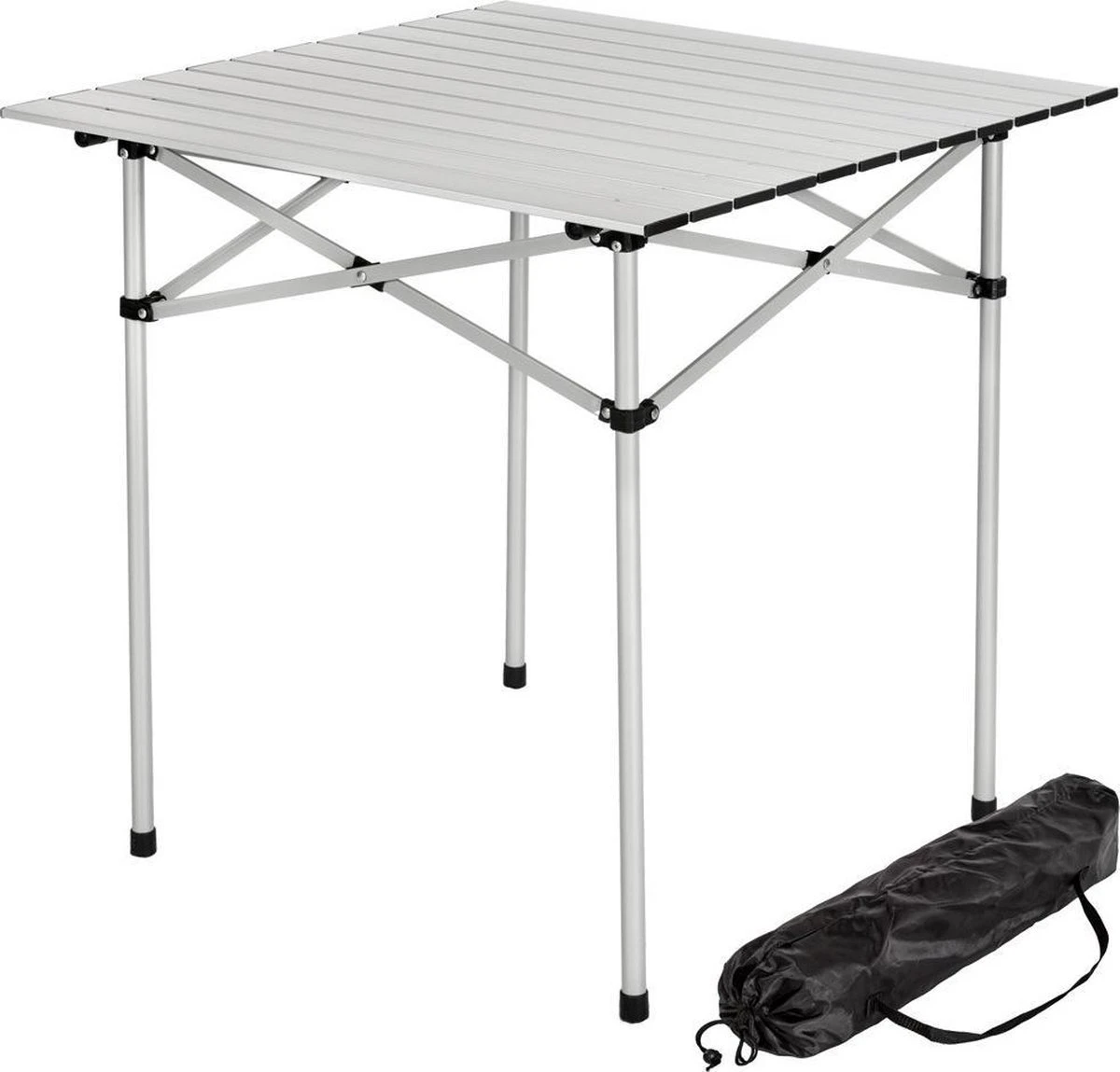 Tectake - Campingtafel - 70 x 70 cm - Grijs Tectake - Campingtafel - 70 X 70 Cm - Grijs -Bo-Camp Verkoop 1200x1149 2