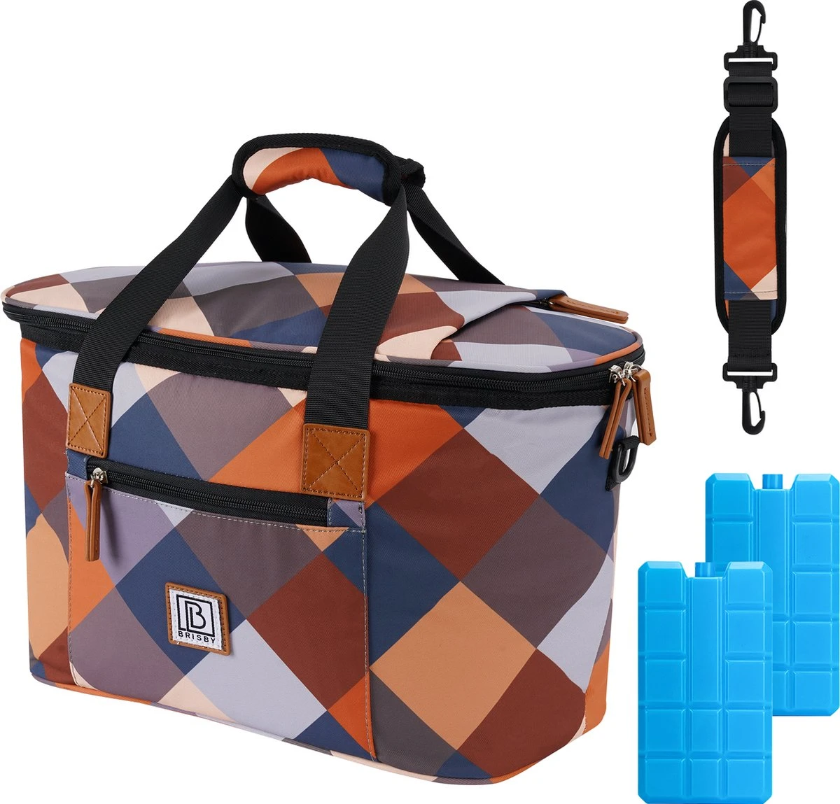 Brisby 4 Laags Geïsoleerde Koeltas - Boodschappentas 21 Liter - Block Brisby 4 Laags Geïsoleerde Koeltas - Boodschappentas 21 Liter - Block -Bo-Camp Verkoop 1200x1149 6