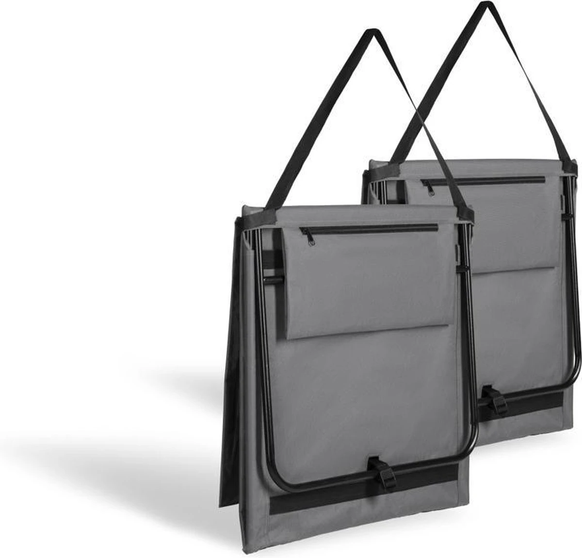 Intimo Strandmat - 2 Stuks - Grijs - 100x51x41cm Intimo Strandmat - 2 Stuks - Grijs - 100x51x41cm -Bo-Camp Verkoop