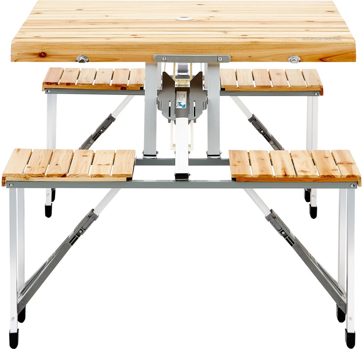 CAMPZ Fir Wood Picknicktafel, bruin/grijs CAMPZ Fir Wood Picknicktafel, Bruin/grijs -Bo-Camp Verkoop 1200x1158 1