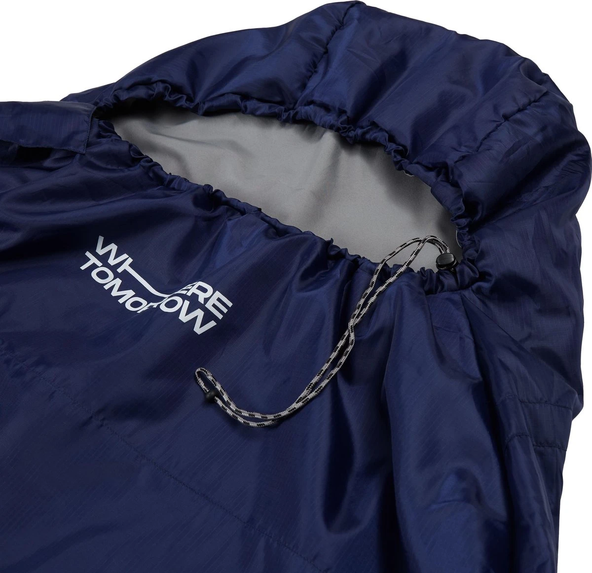 Where Tomorrow outdoor slaapzak | Klein en zacht | 220 x 80 cm x 50 cm, inclusief opbergzak |ingepakt 26 x 14 cm | 700g | marineblauw Where Tomorrow Outdoor Slaapzak | Klein En Zacht | 220 X 80 Cm X 50 Cm, Inclusief Opbergzak |ingepakt 26 X 14 Cm | 700g | Marineblauw -Bo-Camp Verkoop