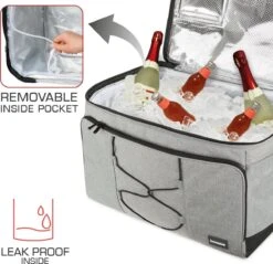 Bomoe Opvouwbare Koeltas IceBreezer KT53 - Koelbox Voor Onderweg - 53x37x32 Cm - 52 Liter - Picknicktas Perfect Voor Barbecues Of Festivals 8 Bomoe Opvouwbare Koeltas IceBreezer KT53 - Koelbox Voor Onderweg - 53x37x32 Cm - 52 Liter - Picknicktas Perfect Voor Barbecues Of Festivals -Bo-Camp Verkoop 1200x1163 6