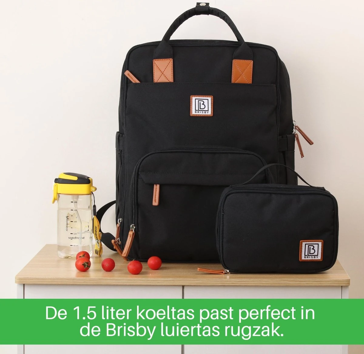 Brisby 4 Laags Geïsoleerde Koeltas - Lunchtas 1.5 liter - Zwart Brisby 4 Laags Geïsoleerde Koeltas - Lunchtas 1.5 Liter - Zwart -Bo-Camp Verkoop 1200x1167 12