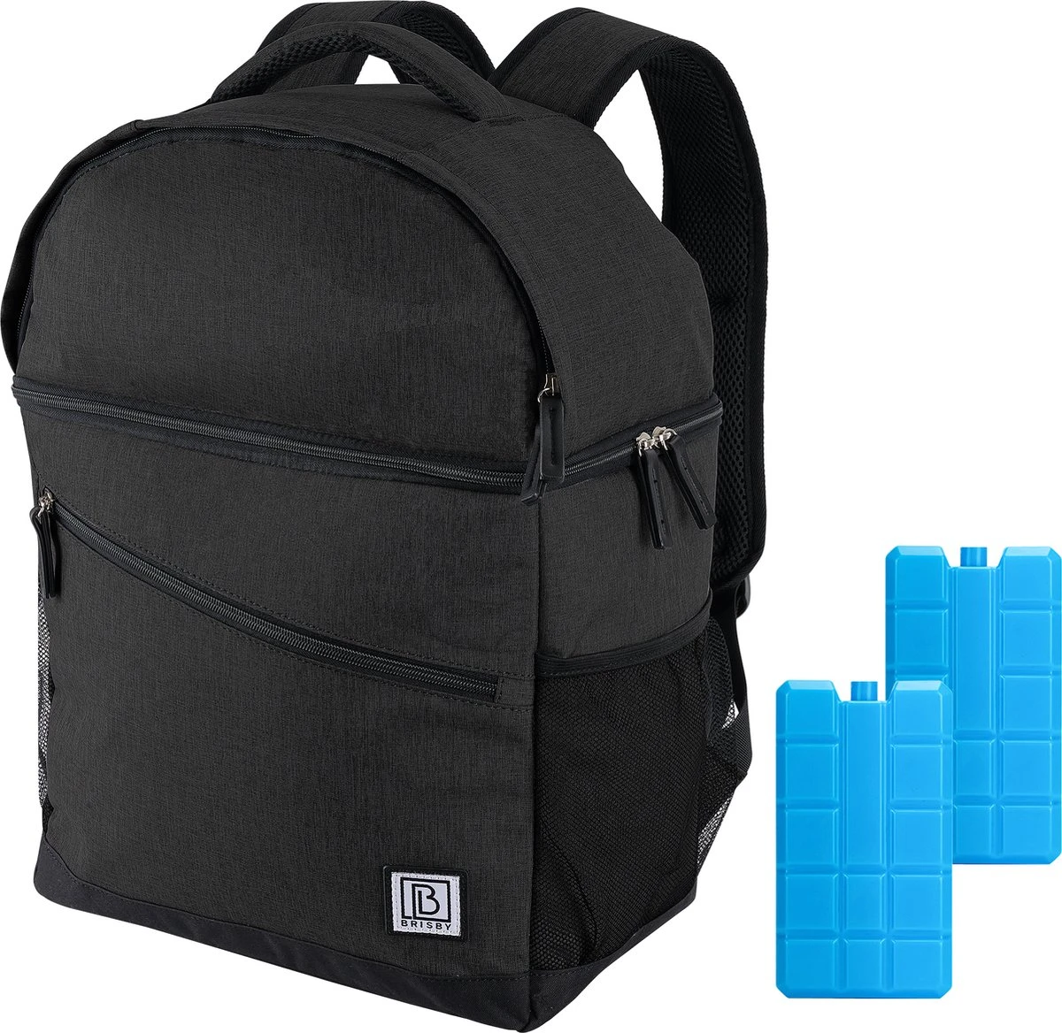 Brisby 4 Laags Geïsoleerde Koeltas Rugzak - 25 Liter - Met handige vakken voor Bestek en Essentials - Waterafstotend Materiaal - Zwart Brisby 4 Laags Geïsoleerde Koeltas Rugzak - 25 Liter - Met Handige Vakken Voor Bestek En Essentials - Waterafstotend Materiaal - Zwart -Bo-Camp Verkoop 1200x1168 10