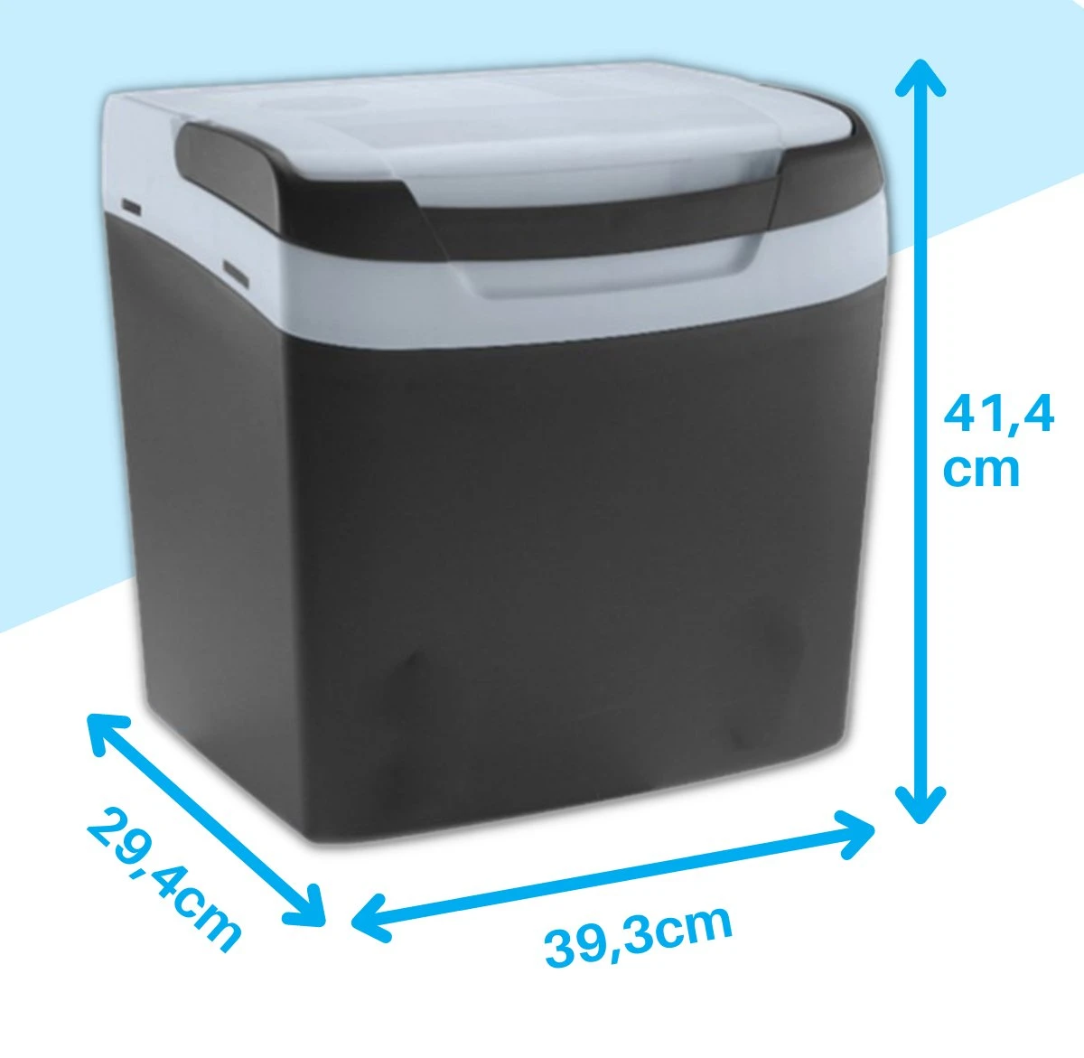 Mobicool ME26 DC H/C Thermo-elektrische koelbox - 25L - 12 volt - Grijs - Voor in de auto Mobicool ME26 DC H/C Thermo-elektrische Koelbox - 25L - 12 Volt - Grijs - Voor In De Auto -Bo-Camp Verkoop 1200x1171 9