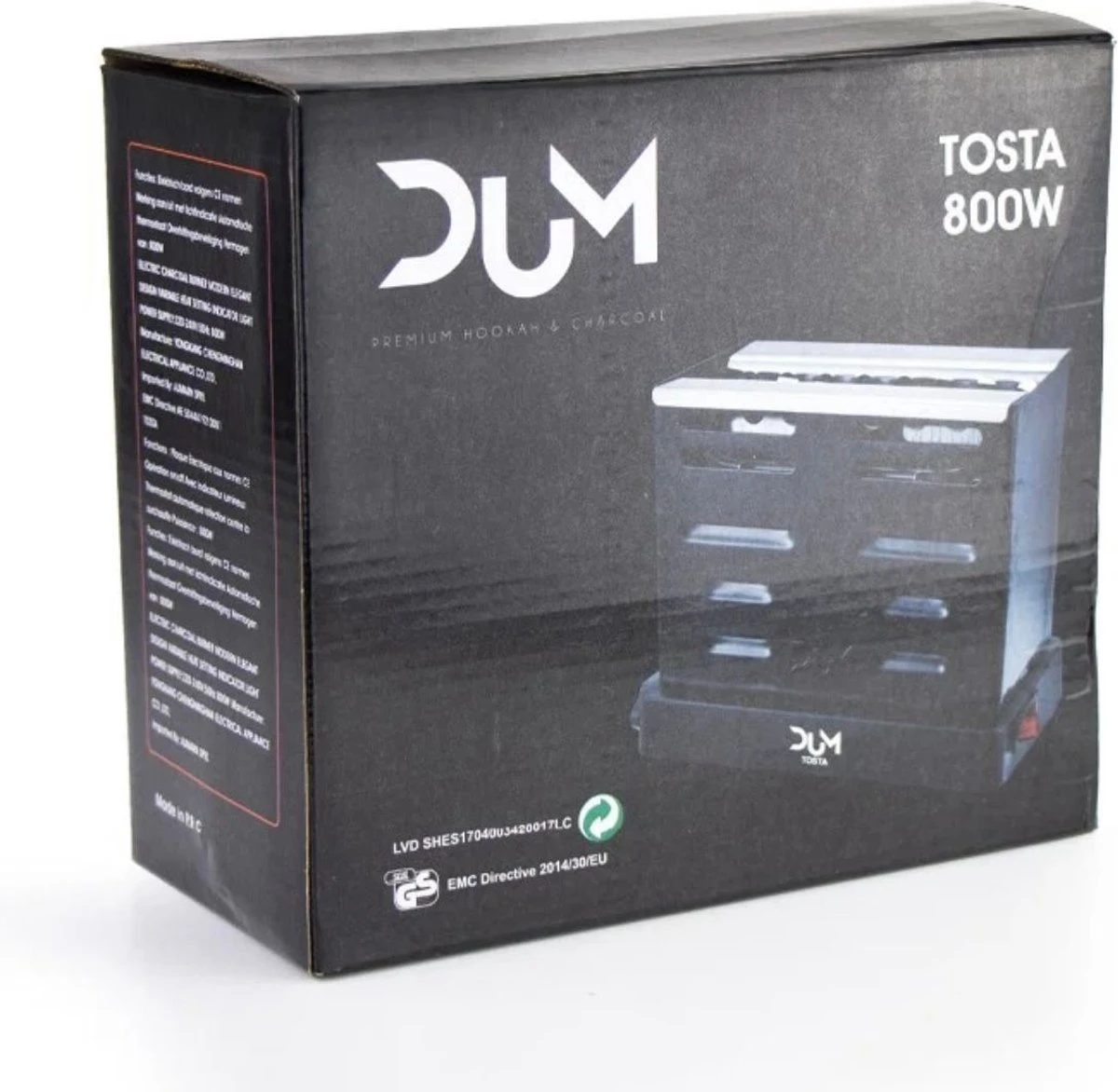 Kolenbrander Elektrische Dum Tosta - Kolenstarter - 800 Watt - Kolenverhitter - Kolen opwarmen - Kooltjes - Kolen - Coco - Verwarmer - Amy Deluxe - Camping kooktoestel - Kooktoestel camping - Kookplaat -BBQ Starter – Shisha - Waterpijp Kolenbrander Elektrische Dum Tosta - Kolenstarter - 800 Watt - Kolenverhitter - Kolen Opwarmen - Kooltjes - Kolen - Coco - Verwarmer - Amy Deluxe - Camping Kooktoestel - Kooktoestel Camping - Kookplaat -BBQ Starter – Shisha - Waterpijp -Bo-Camp Verkoop