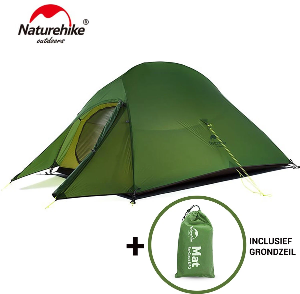 Cloud Up 3 Upgraded - Naturehike® - Tent 3 persoons - Lichtgewicht tent - Incl. grondzeil - 20D 4000MM - Outdoor kampeertent - Waterdicht - Hiking & Wandelen Cloud Up 3 Upgraded - Naturehike® - Tent 3 Persoons - Lichtgewicht Tent - Incl. Grondzeil - 20D 4000MM - Outdoor Kampeertent - Waterdicht - Hiking & Wandelen -Bo-Camp Verkoop 1200x1174 1