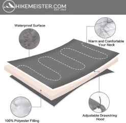 Meisterhome® Mummy Slaapzak - Kamperen - Antraciet - Ca. 220 X 75 Cm - Incl. Draagtas 2 Meisterhome® Mummy Slaapzak - Kamperen - Antraciet - Ca. 220 X 75 Cm - Incl. Draagtas -Bo-Camp Verkoop 1200x1176 2