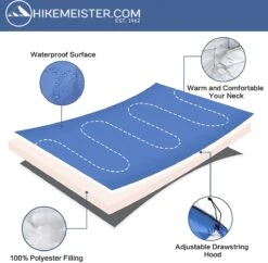 HikeMeister ® Mummy Slaapzak Kamperen Blauw Ca. 220 X 75 Cm Met Draagtas 2 HikeMeister ® Mummy Slaapzak Kamperen Blauw Ca. 220 X 75 Cm Met Draagtas -Bo-Camp Verkoop 1200x1177 1