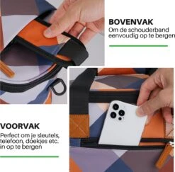 Brisby 4 Laags Geïsoleerde Koeltas - Boodschappentas 21 Liter - Block 8 Brisby 4 Laags Geïsoleerde Koeltas - Boodschappentas 21 Liter - Block -Bo-Camp Verkoop 1200x1182 17