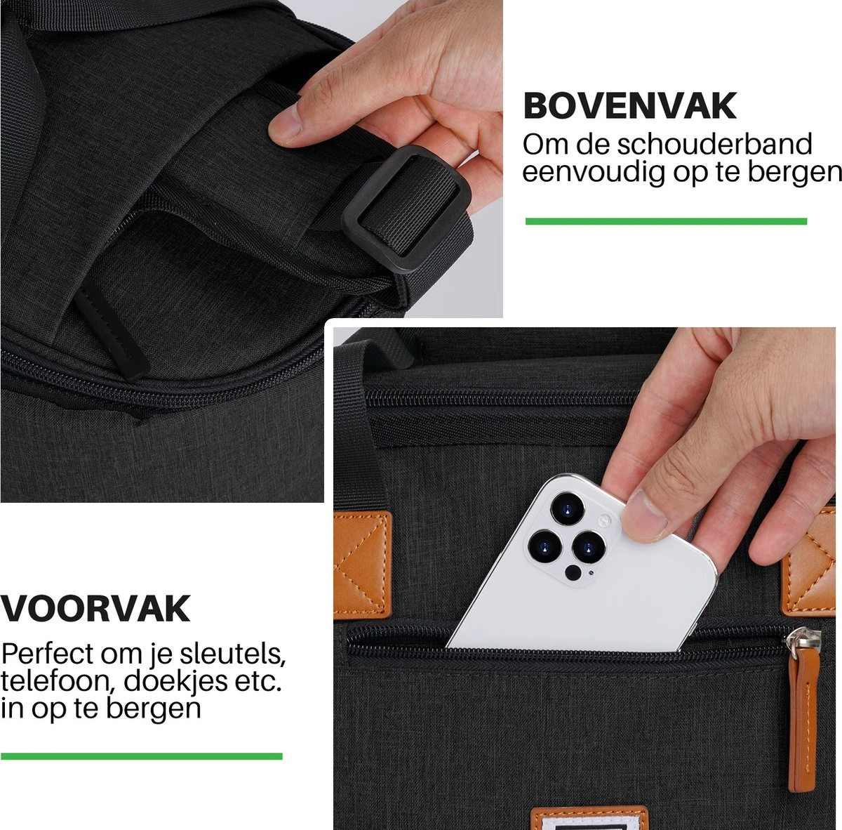 Brisby 4 Laags Geïsoleerde Koeltas - Boodschappentas 21 Liter - Zwart Brisby 4 Laags Geïsoleerde Koeltas - Boodschappentas 21 Liter - Zwart -Bo-Camp Verkoop 1200x1182 20