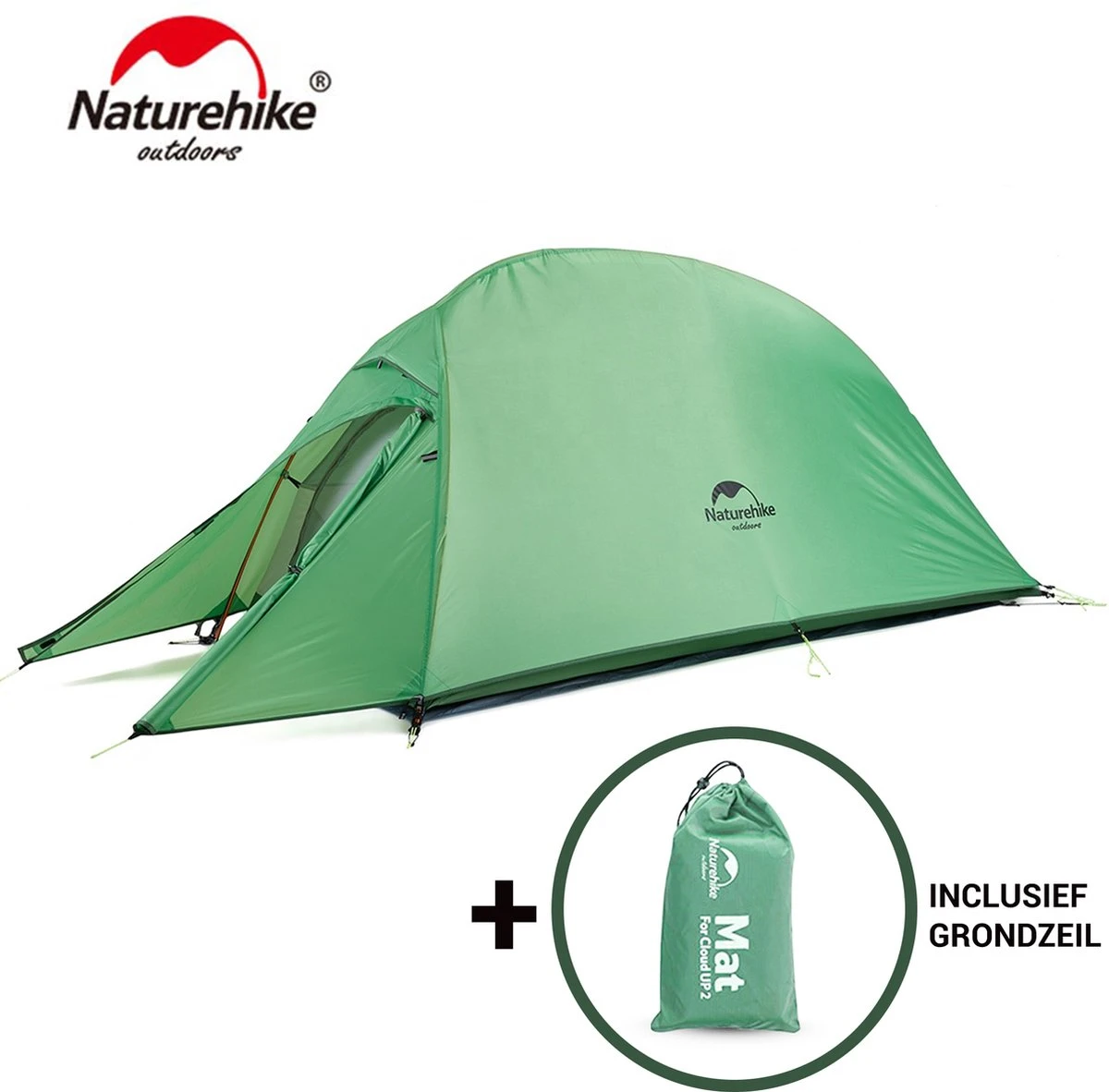 Cloud Up 1 Upgraded - Naturehike® - 1 persoons tent - Lichtgewicht tent - Incl. grondzeil - 210T 3000mm - Outdoor - Waterdicht - Hiking & Wandelen Cloud Up 1 Upgraded - Naturehike® - 1 Persoons Tent - Lichtgewicht Tent - Incl. Grondzeil - 210T 3000mm - Outdoor - Waterdicht - Hiking & Wandelen -Bo-Camp Verkoop 1200x1182 8