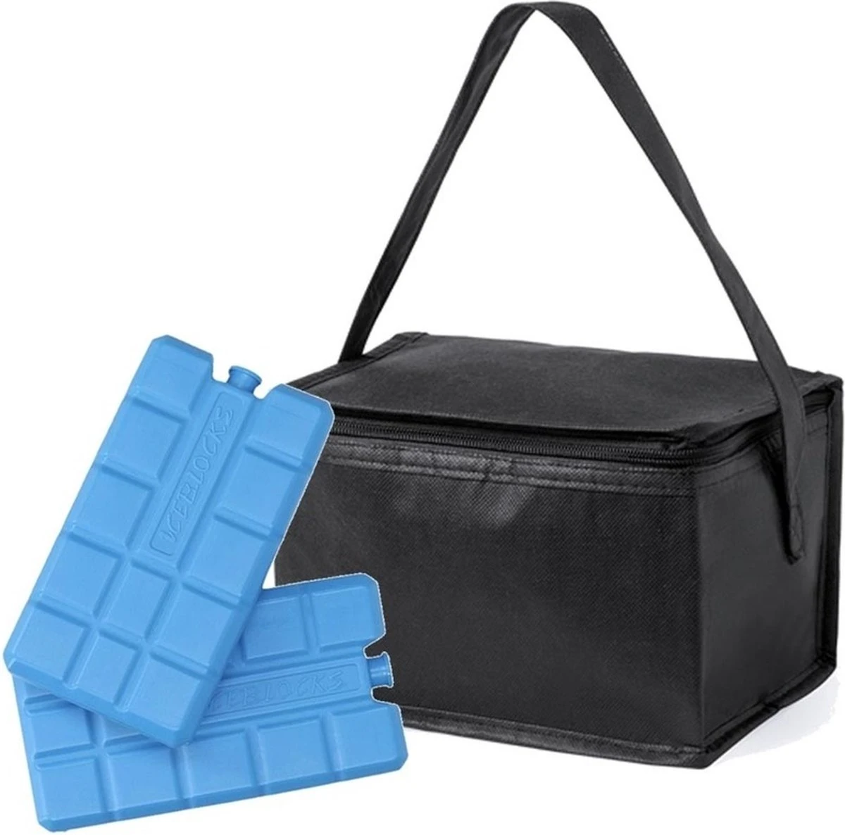 Kleine mini koeltas zwart voor 6 blikjes inclusief 2 koelelementen - Compacte koelboxen/koeltassen en elementen Merkloos Kleine Mini Koeltas Zwart Voor 6 Blikjes Inclusief 2 Koelelementen - Compacte Koelboxen/koeltassen En Elementen -Bo-Camp Verkoop 1200x1186 10