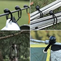 Merkloos Zeilspanner Met Bal - Spanrubbers Elastieken - Tentspanner Spanelastiek 16-30 CM - 10 Stuks - Spanband Rubber Voor Bootzeil/Zeil/Spandoeken/Schaduwdoek/Aanhangwagen -Tent Koord Spanners -Bo-Camp Verkoop 1200x1188 4