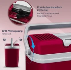 Tillvex- Koelbox, Coolbox, 24 Liter, Rood -Bo-Camp Verkoop 1200x1190 18