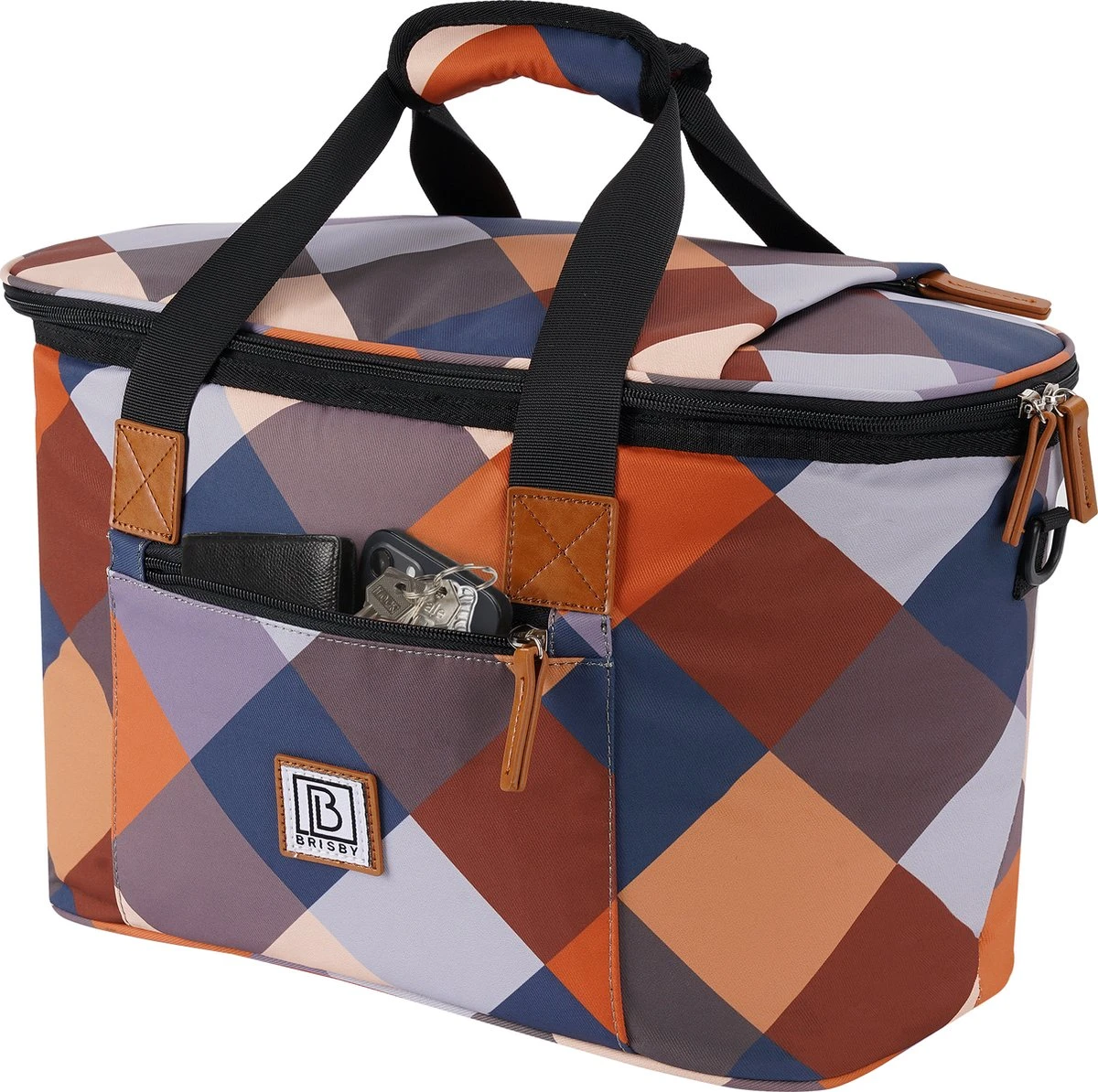 Brisby 4 Laags Geïsoleerde Koeltas - Boodschappentas 21 Liter - Block Brisby 4 Laags Geïsoleerde Koeltas - Boodschappentas 21 Liter - Block -Bo-Camp Verkoop 1200x1194 4