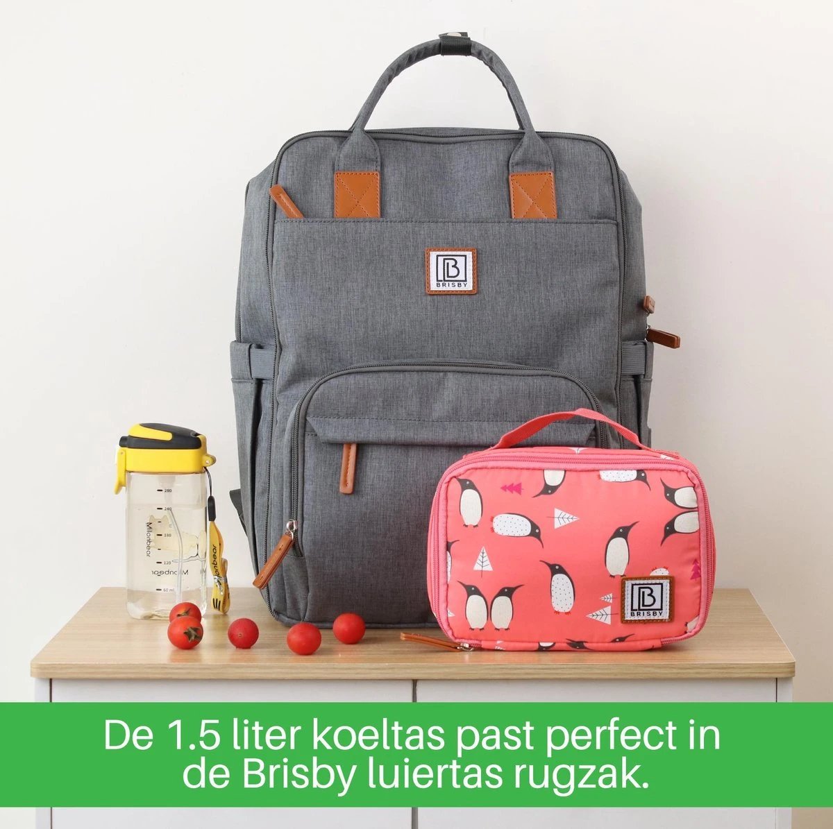 Brisby 4 Laags Geïsoleerde Koeltas - Lunchtas 1.5 liter - Roze Pinguïn Brisby 4 Laags Geïsoleerde Koeltas - Lunchtas 1.5 Liter - Roze Pinguïn -Bo-Camp Verkoop 1200x1195 11