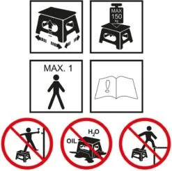 PROPLUS Inklapbaar Opstapje - Opstapkrukje - Krukje | Opvouwbaar - 22 Cm -Bo-Camp Verkoop 1200x1195 5