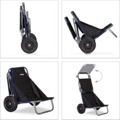 Relaxdays Strandkar Opvouwbaar - Strandstoel Met Zonnedak - Strand Stoel Op Wielen 4 Relaxdays Strandkar Opvouwbaar - Strandstoel Met Zonnedak - Strand Stoel Op Wielen -Bo-Camp Verkoop 1200x1198 4